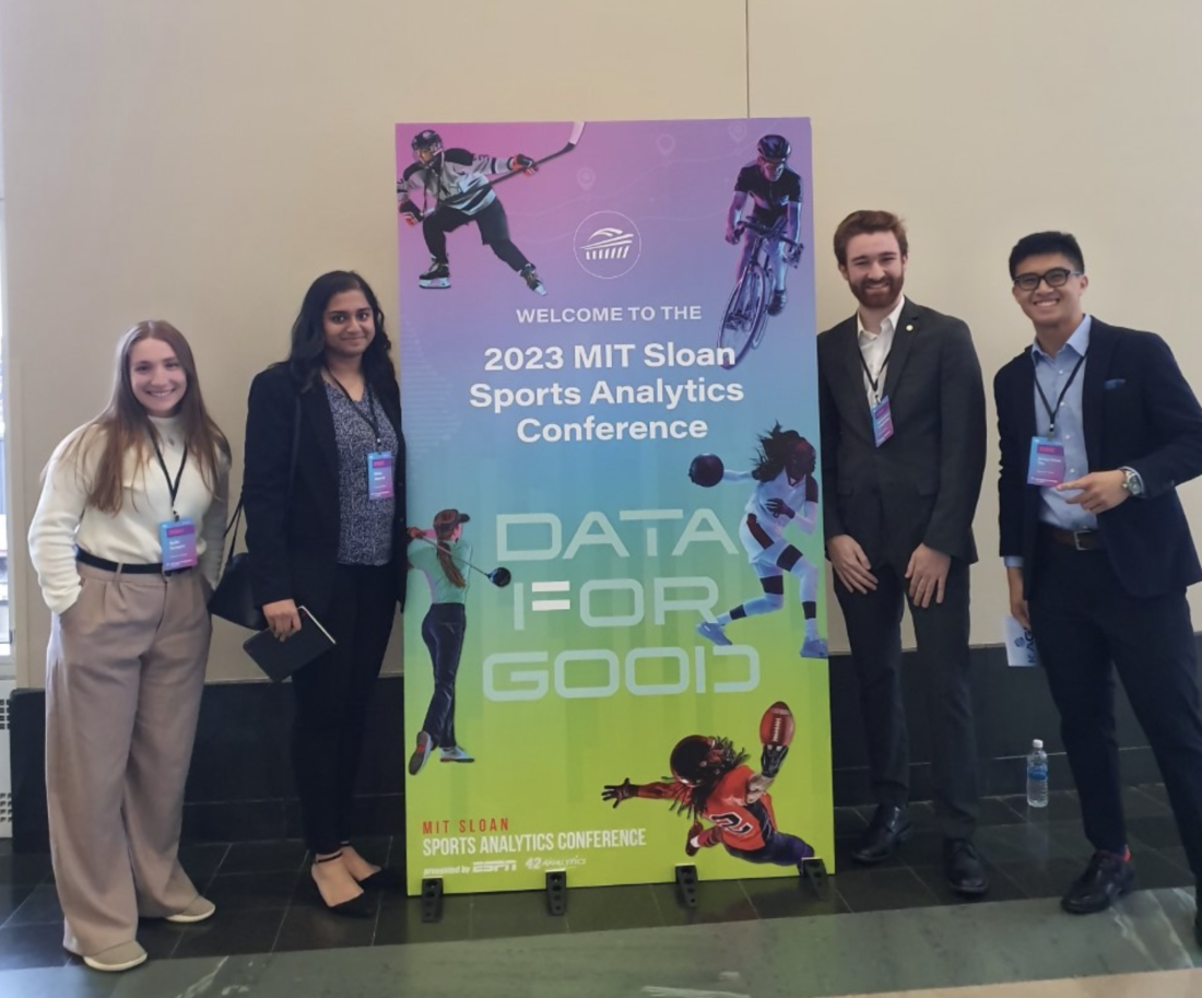 MSDS Students Travel to Boston for Sloan Sports Analytics Conference